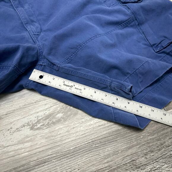 Polo Ralph Lauren Blue‎ Mens 50B Utility Pockets Outdoor Hiking Cargo Shorts EUC - Picture 7 of 10